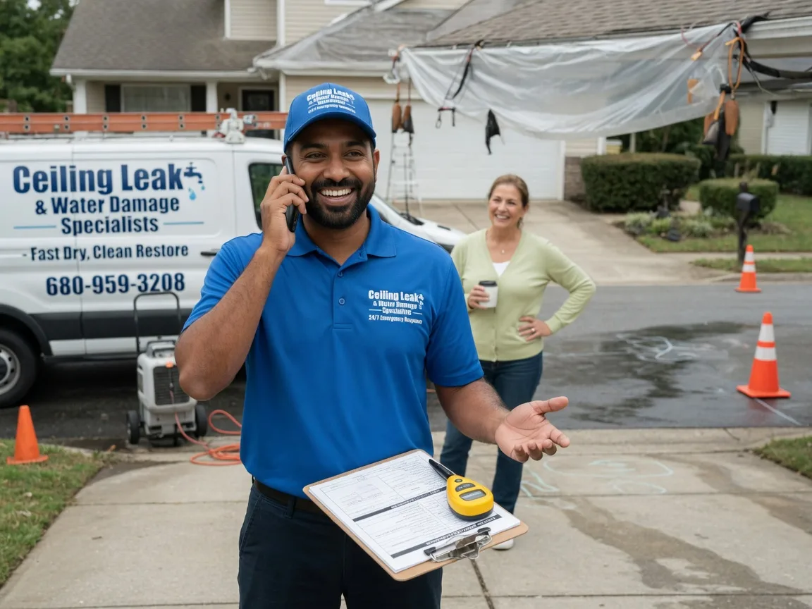 Ceiling Leak Cleanup Crab Orchard, KY FAQs